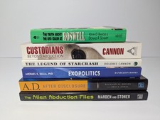 UFO Alien Book Lot Dolores Cannon Custodians Starcrash Richard Dolan Roswell