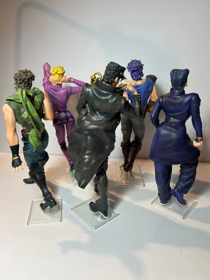 Juego De 5 JoJo's Bizarre Adventure Jotaro Kujo Ichiban Kuji Figura Auténtica 10" Foto 2 de 4