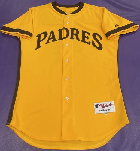 Authentic Trevor Hoffman San Diego Padres #51 TBTC Majestic Jersey 44 0062