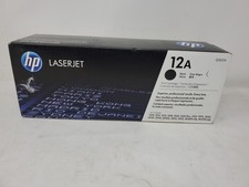 HP 12A Black Original LaserJet Toner Cartridge, Q2612A  new in box