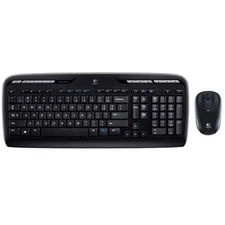 Logitech MK320 Wireless Desktop Keyboard and Mouse, 2.40GHz Wireless Operating F