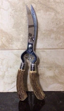 Vintage BOKER USA Chromium Stag Kitchen Poultry Shears