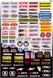 Micro Kit Motocross MX Factory Effex ATV UTV NEW Decal Sponsor Sticker Kit
