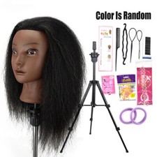 Training Mannequin Head for Hairdresser Braiding Styling Hairdressing Practice
