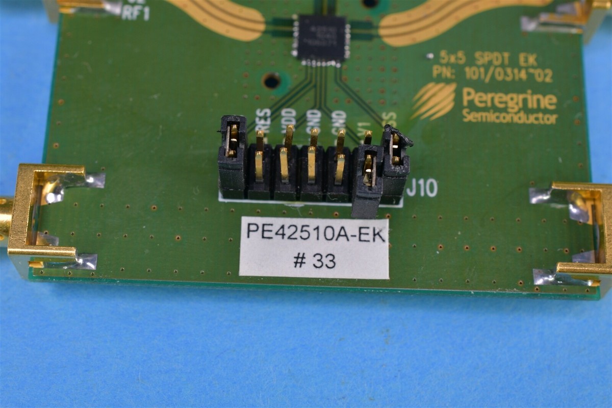 Peregrine SPDT High Power CMOS RF Switch 30-200MHz Peregrine SPDT High Power CMOS RF Switch 30-200MHz