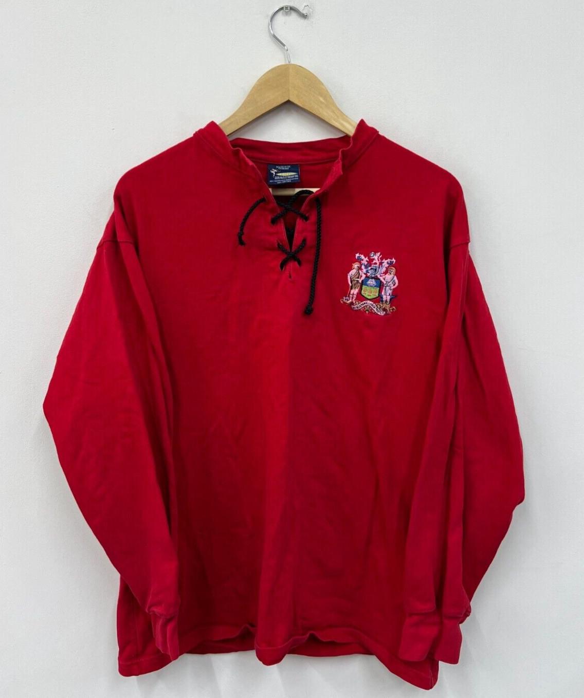 Sheffield United Retro Football Shirt Soccer Jersey Long Sleeve Toffs Sz XL