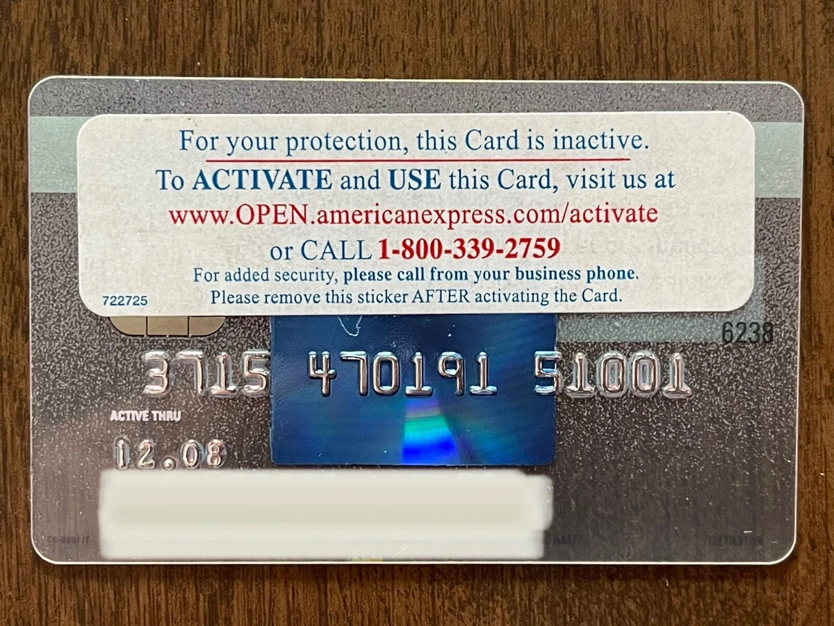 American Express Clear Credit Card W