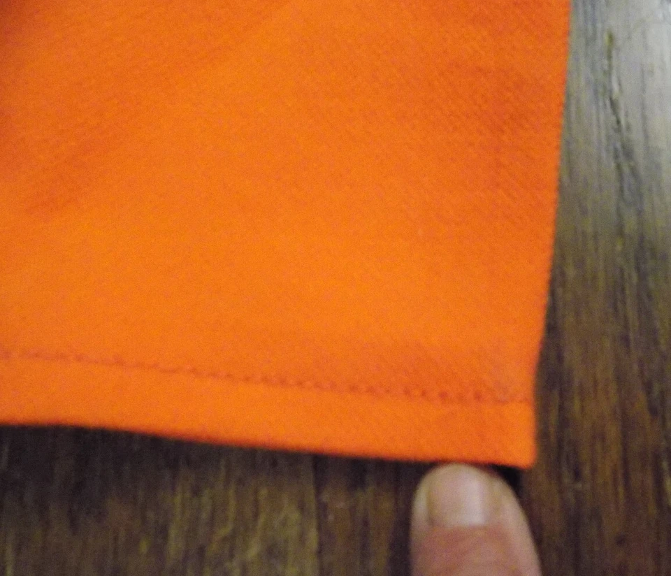 Винтажный Yves Saint Laurent Encore 100% шерсти падение талии плиссированные юбки оранжевый платье 4 - Изображение 4 из 4