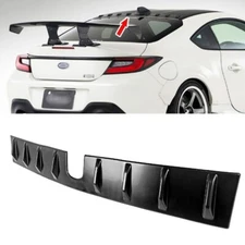 Paint Black For 2022-2023 SUBARU BRZ TOYOTA GR86 ZN8 ZD8 Roof Spoiler Shark Fins