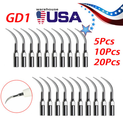 Dental Ultrasonic Perio Scaling Tips GD1 Fit for DTE SATELEC Handpiece