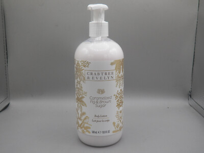 Crabtree & Evelyn Caramelized Fig & Brown Sugar Body Lotion 16.9 fl. oz New