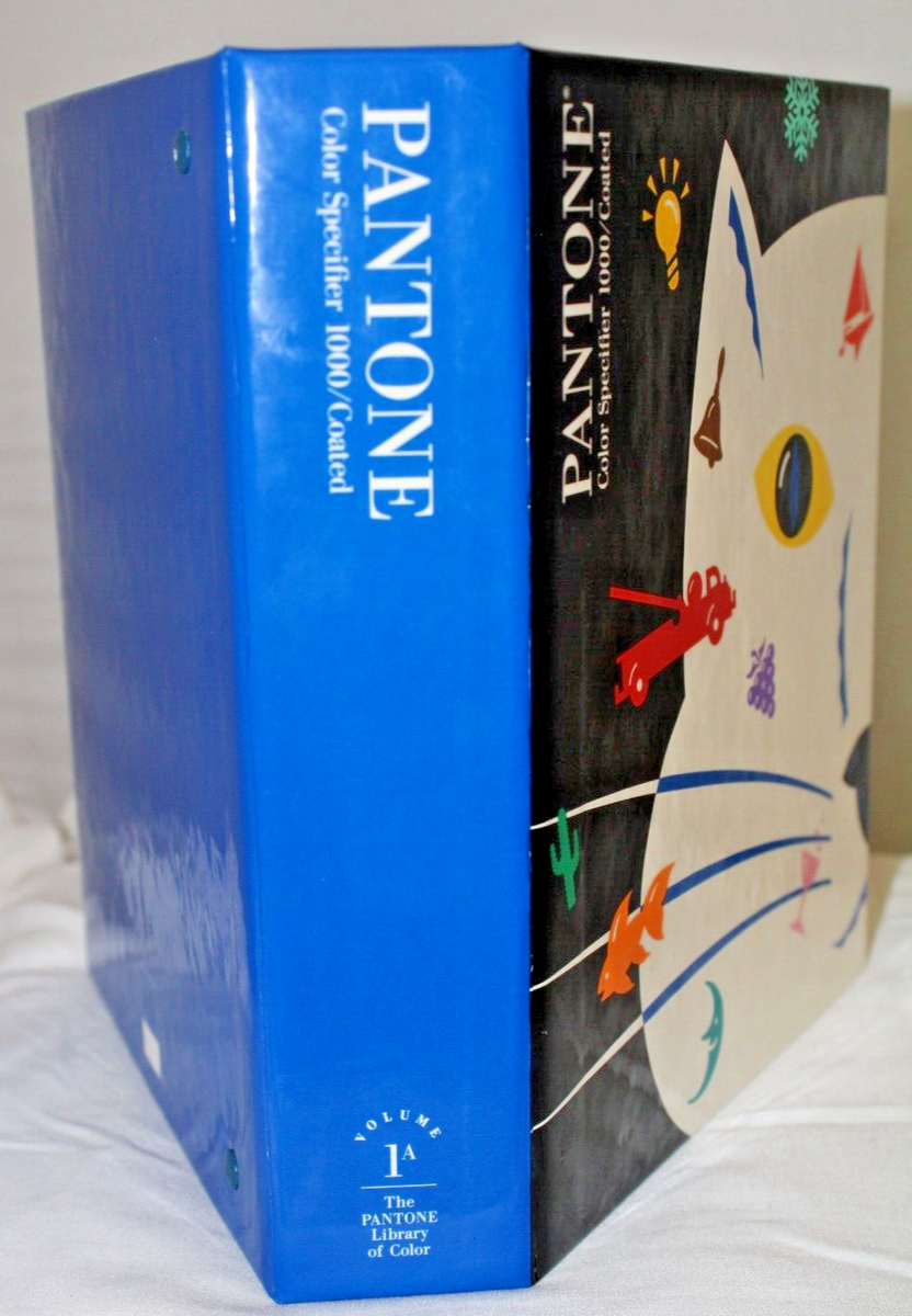 【PANTONE】 色見本帳 スペシファイアー1000 1991 Pantone Color Specifier 1000 Coated ( Swatch Book) by