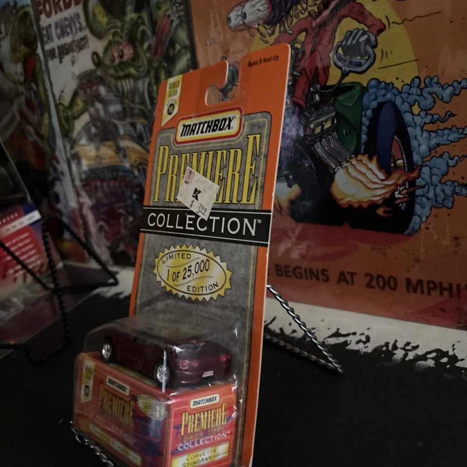 1996 Matchbox Premiere Collection - CORVETTE STINGRAY III - Drop Tops Series 16 - Image 4 of 4