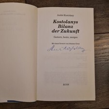 Kostolanys Bilans przyszłości Autograf podpisany Świąteczny prezent Portfel