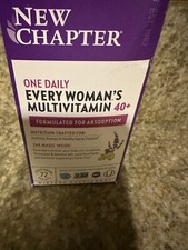 New Chapter One Daily Multivitams 40  New 72ct