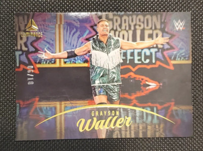 Grayson Waller 2023 Panini Chronicles WWE LUMINANCE /10 GOLD