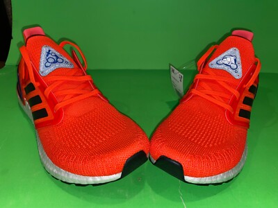 L@@K BRAND NEW ADIDAS ULTRABOOST 20 ISS LAB SZ SOLAR RED CLEMSON ULTRA  BOOST