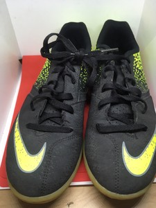 neon indoor soccer shoes