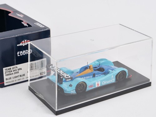 EBBRO 1/43 629 Team Jota Zytek 04S Spa 1000km 2005 Azul/Luminoso Azul - Imagen 2 de 11