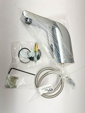 KOHLER K-13461-CP Sculpted Single-Hole Touchless DC-Powered Bathroom Sink Faucet
