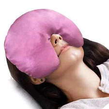 Sinus Mask, Warm Cold Compress Eye Mask for Dry Eyes, Weighted Eye Pillow Mic...