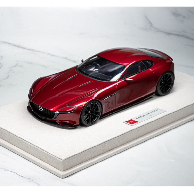 MAKE UP 1:18 Scale Mazda RX-Vision 2015 Red Diecast Car MAKE UP 1:18 Scale Mazda RX-Vision 2015 Red Diecast Car