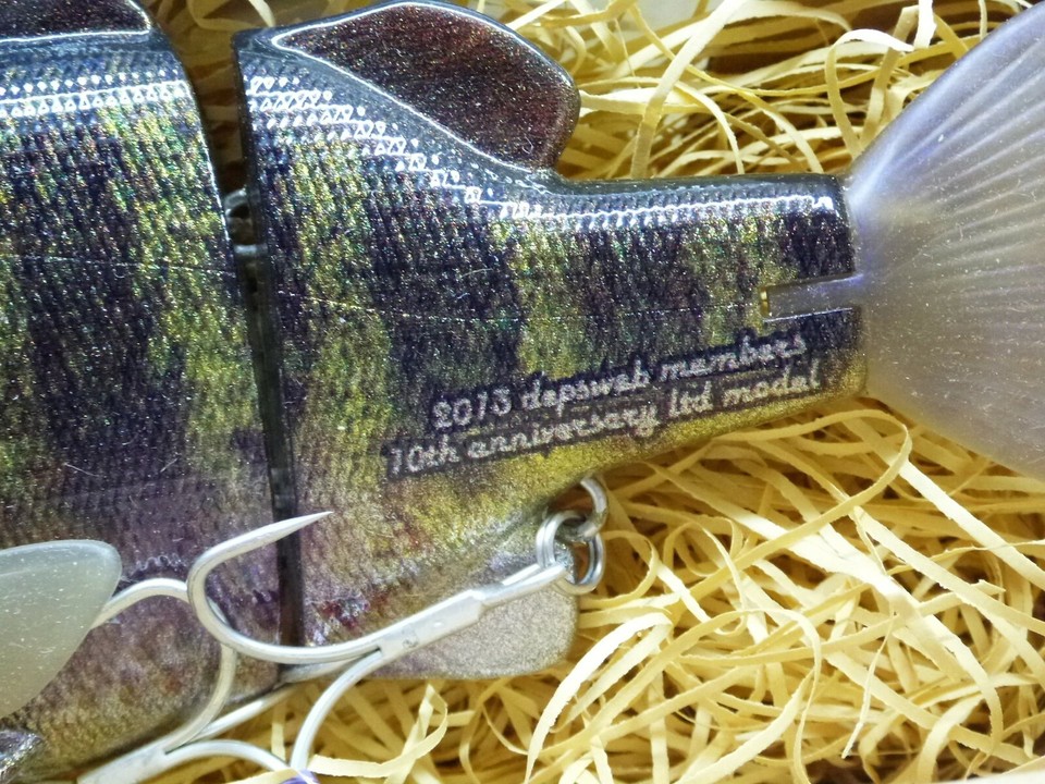 Deps Bullshooter Swimbait – Bluegill 7,5" – Leurre Souple Américain (coulant Lent)