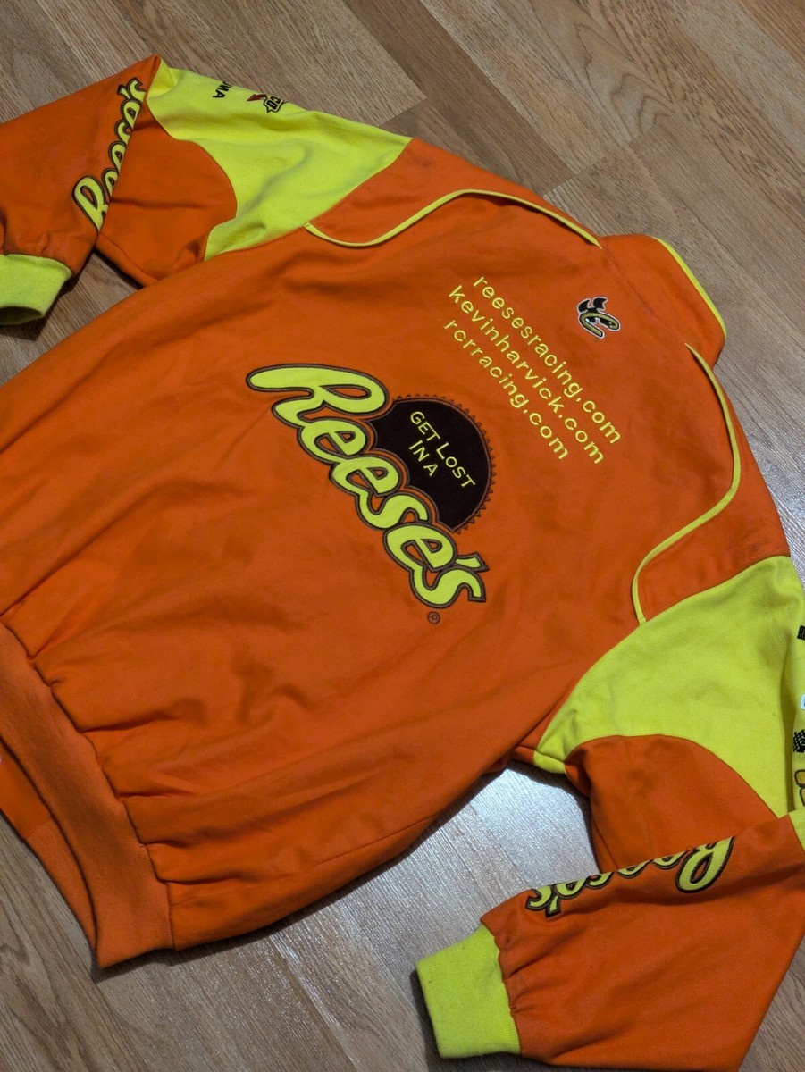 Kevin Harvick Reese's Chase Authentics Nascar Jacket, Orange