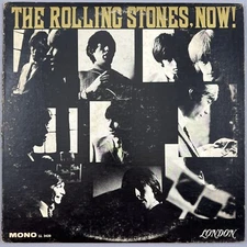 The Rolling Stones Now! Vinyl Record Album 1964 London LL 3420 Mono Long Playing