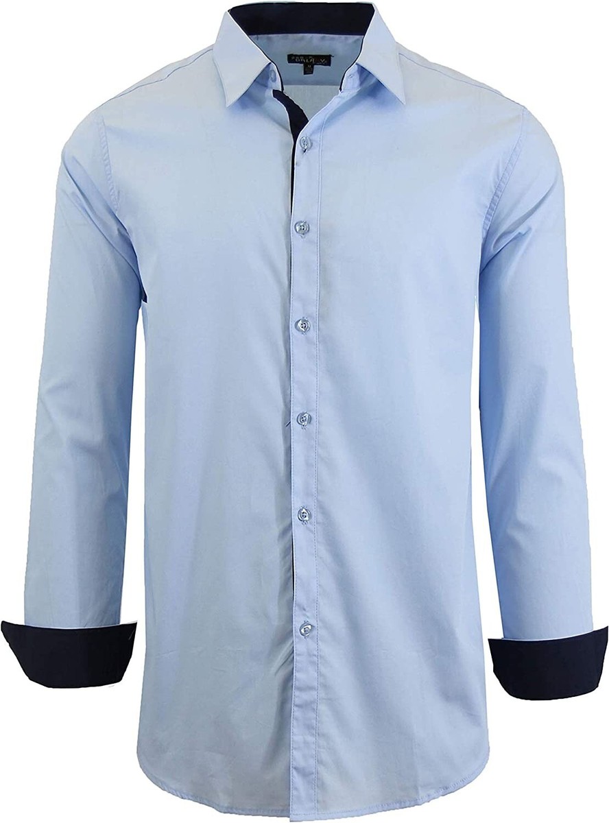 Long Sleeve Mens Casual Shirts Kohls Galaxy By Harvic Men's