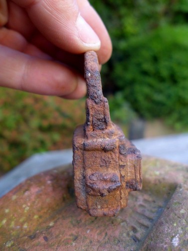 Antique Padlock No Key, Rust, Unique, Rare, Collector, Medieval, Art 06-06 - 第 5/8 張圖片