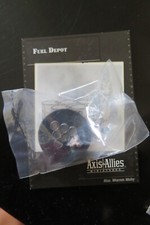 AXIS  ALLIES MINIATURES RESERVES LOT 44 FUEL DEPOT UC WITH CARD