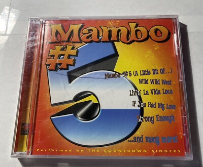 Mambo #5 The Countdown Singers Cd New Sealed Free Fast Shipping.