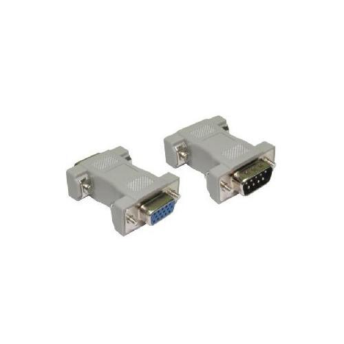 GP1900 VGA HD15 15 Pin Female to VGA DB9 9 Pin Male Adaptor - 第 1/2 張圖片