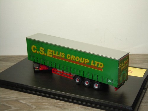 Daf 95 XF Truck & Trailer C.S. Ellis Group LTD - Oxford 1:76 in Box *51534 - Imagen 3 de 3