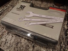 Silver Eagle By Matco Tools 18 Piece Polished Chrome Wrench Set - Sealed