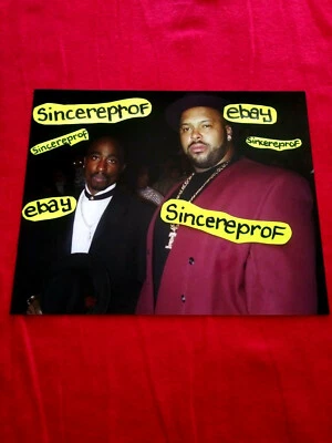 Tupac Press Photo Not Original Suge Knight Death Row Records Gangsta Rap - Image 1 of 4