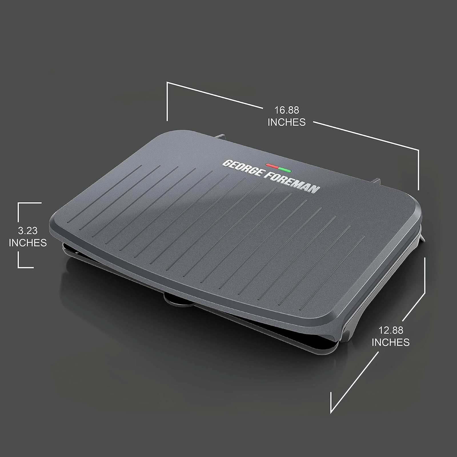 Foreman 9Serving Electric Indoor Grill NonStick & Fast