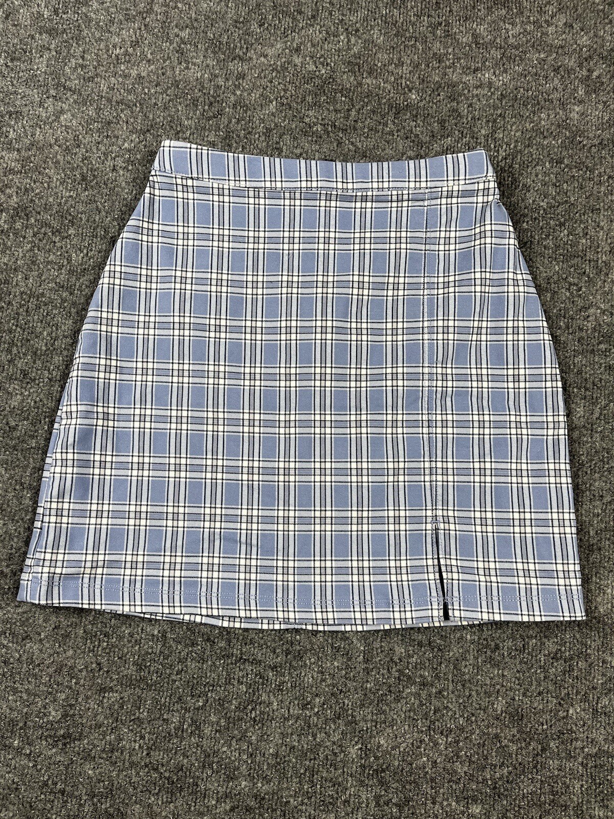 Hollister Mini Skirt Extra Small Blue Ultra Preppy School Girl Academia Y2K-image