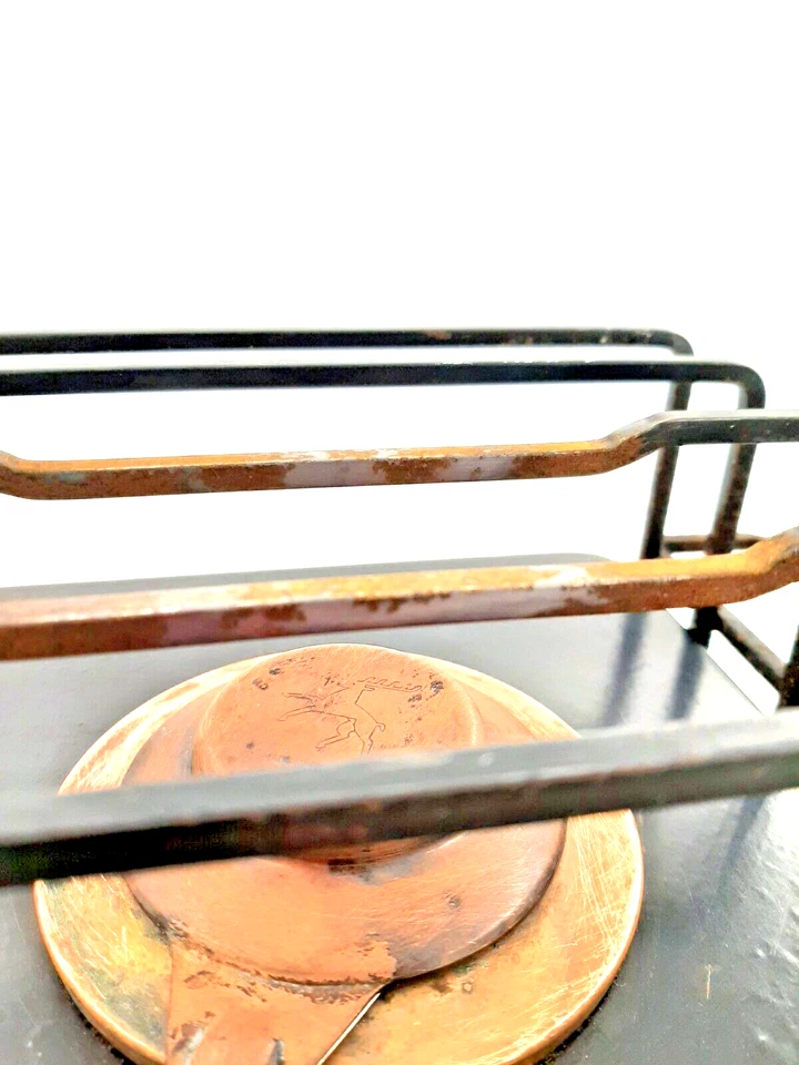 Spring Fondue Rechaud und Topf Set Switzerland Kupfer Vintage Mid Century ✅ - Bild 4 von 4