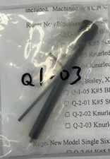 Power Custom/Grandmaster® Base Pin Knurled Lock Ruger® Single Action 2.875" Blue