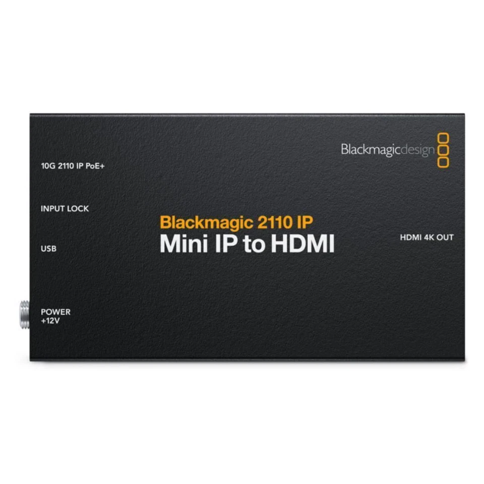 Blackmagic Design 2110 IP Mini IP to HDMI Converter Black - Image 2 of 4