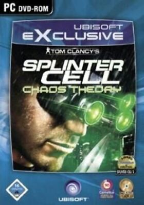 Tom Clancys SPLINTER CELL CHAOS THEORY *** Deutsch *Top Zustand