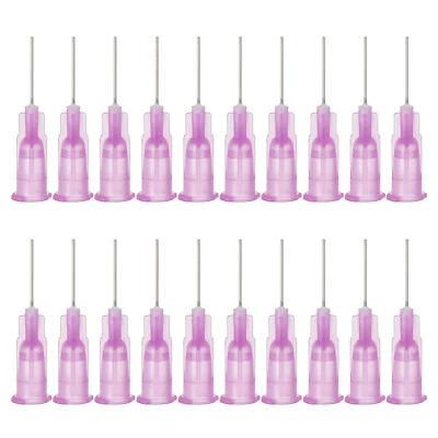 UXCELL Blunt Tip Dispensing Needles, 100 Pcs 0.5 Inch 24G Industrial Liquid Dispenser
