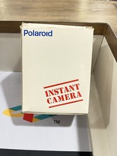 Vintage Polaroid Spirit 600 Instant Camera Grey/Silver Made In UK Untested.