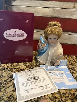 THE ASHTON Drake Every Cloud Has Silver Lining PORCELAIN DOLL Original Box 