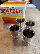 GENUINE WEBER 48 DCO SP 60MM TRUMPETS ONLY (SET OF 4)