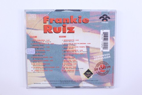 Frankie Ruiz Oro Salsero 20 Éxitos 1994 CD OOP 2-Disc Latin Salsa Rodven 3109 US - Picture 16 of 18