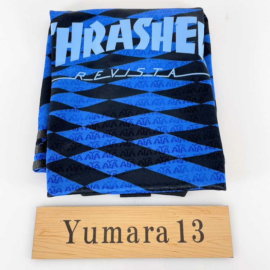 adidas x THRASHER x AFA Jersey Black Blue KX4551 Japan Size | eBay