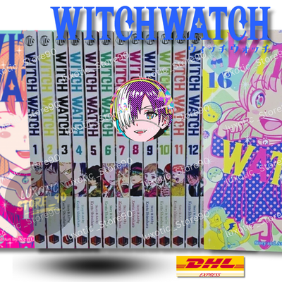 Witch Watch Manga Vol. 1-16 (Half/Full Set) English Series Comic